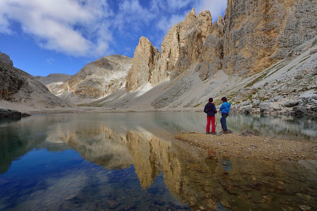 Alpen Hotel Corona Vigo di Fassa Kültér fotó