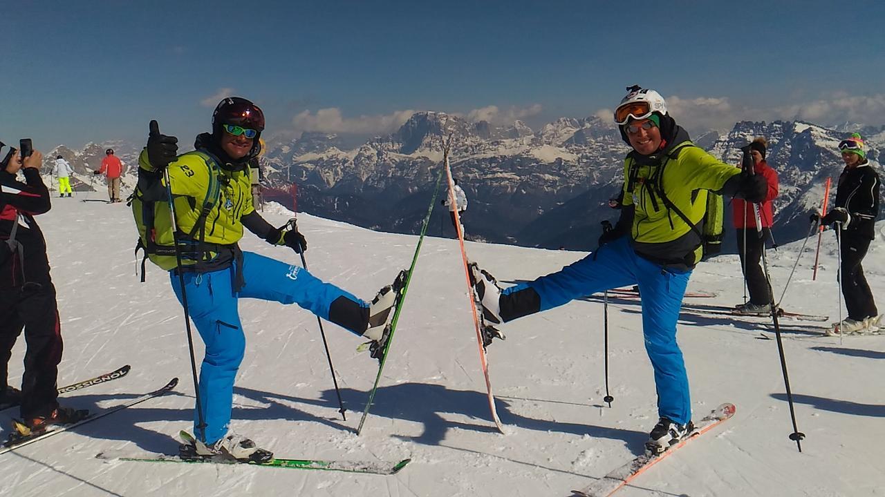Alpen Hotel Corona Vigo di Fassa Kültér fotó